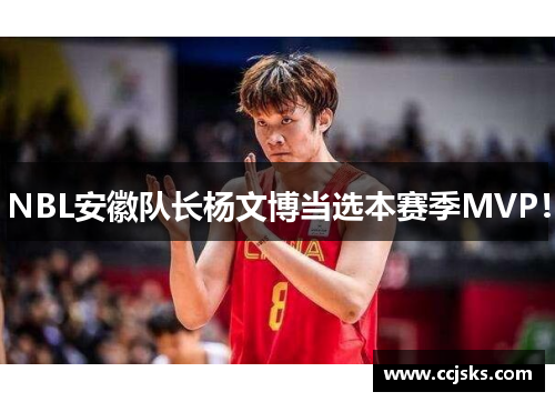 NBL安徽队长杨文博当选本赛季MVP!